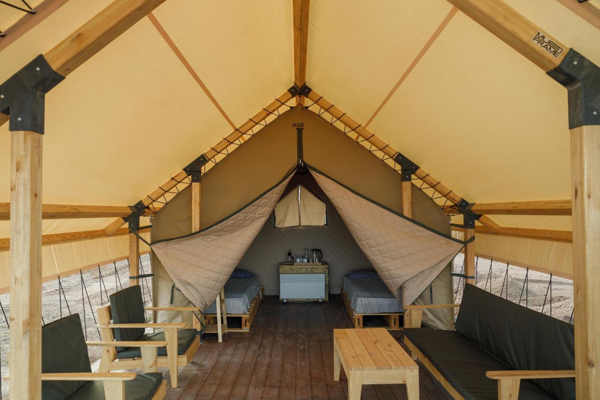 Hotel Charyn Canyon Glamping Tents Kokpek Exterior foto